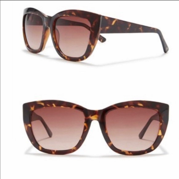 Joe's Jeans Accessories - Joe’s Jeans 56mm Square Tortoise Sunglasses NWT